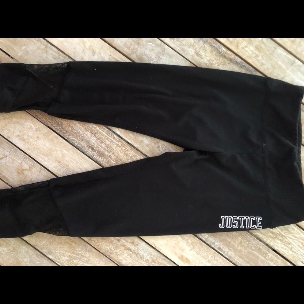 This is a pair of black leggings